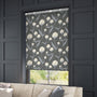 ColorizedZoom Fleur Grey Roller Blind 4860