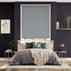 Colorized Twist2Go Sevilla Blackout Blue Grey Roller Blind 4872