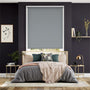 Colorized Twist2Go Sevilla Blackout Blue Grey Roller Blind 4872