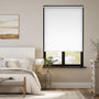 Colorized Electric Sevilla Blackout Brilliant White Roller Blind 4916