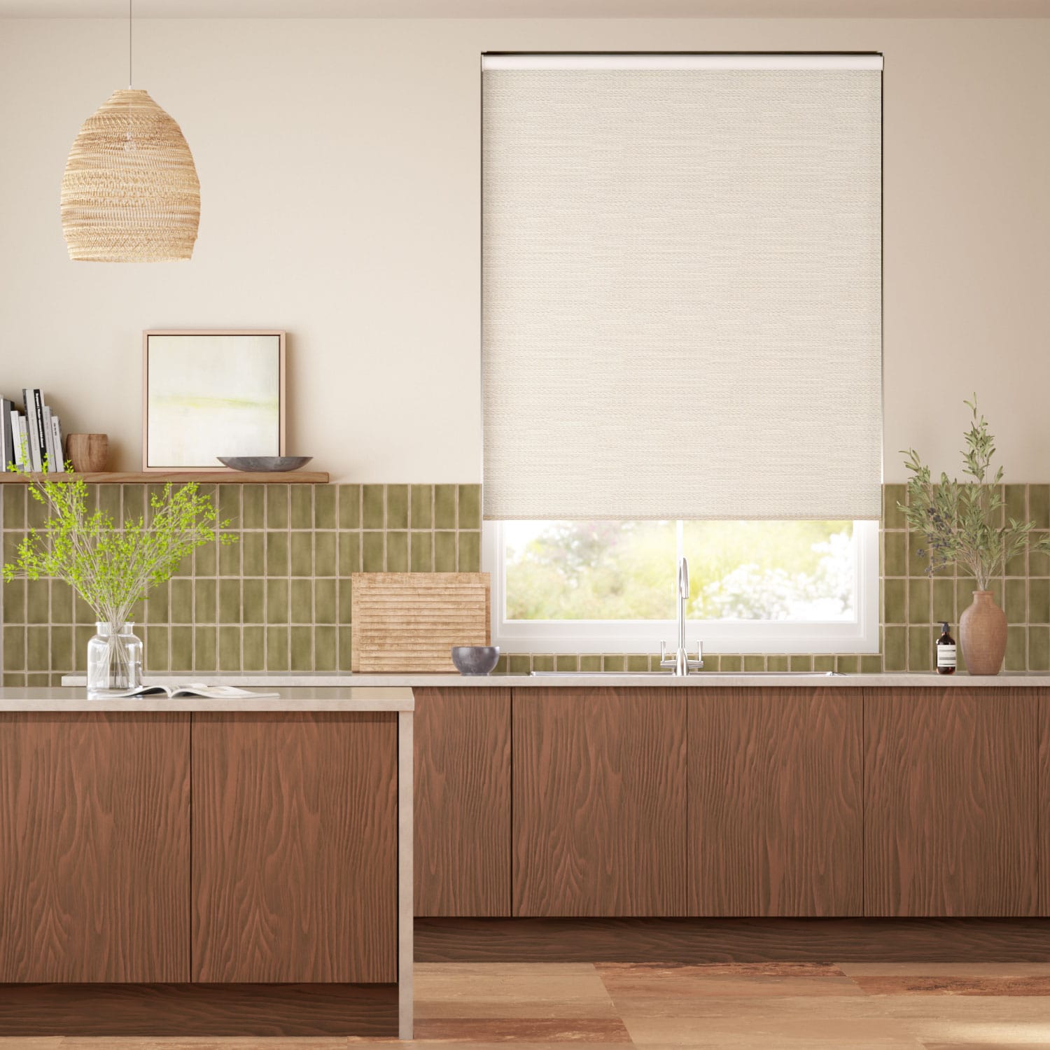 Colorized Choices Cleo Shell Roller Blind 4964