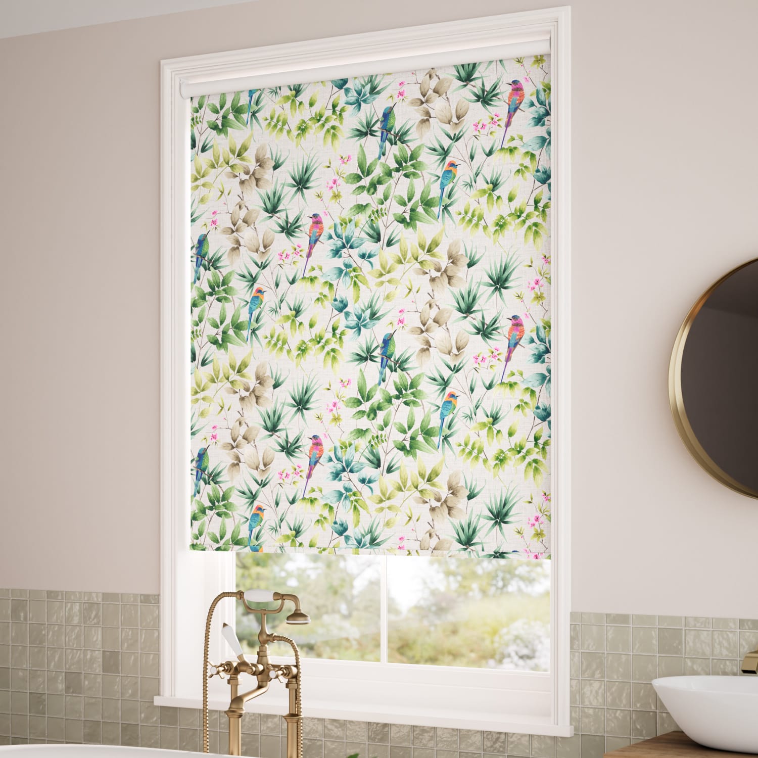 ColorizedZoom Paradiso Naturals Roller Blind 5067