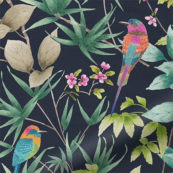 ColorizedPLA Paradiso Velvet Midnight Roller Blind 5070