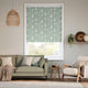 Colorized Twist2Go Adeline Eucalyptus Roller Blind 5092