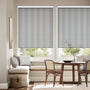 Colorized Choices Devon Stripe Charcoal Roller Blind