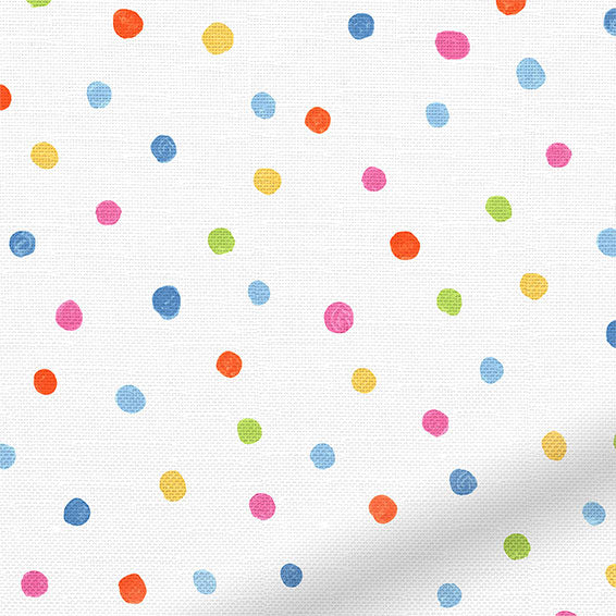 ColorizedPLA Ditsy Dots Multi Roller Blind