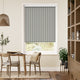 Colorized Twist2Go Chester Stripe Slate Roller Blind