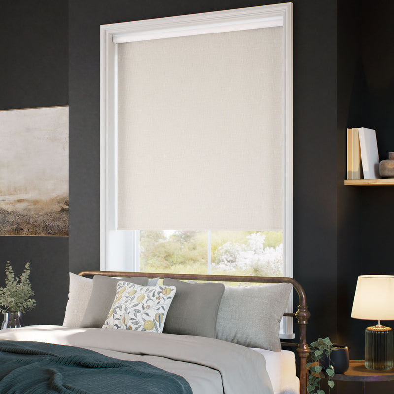 ColorizedZoom Choices Columbia Oat Roller Blind 5226