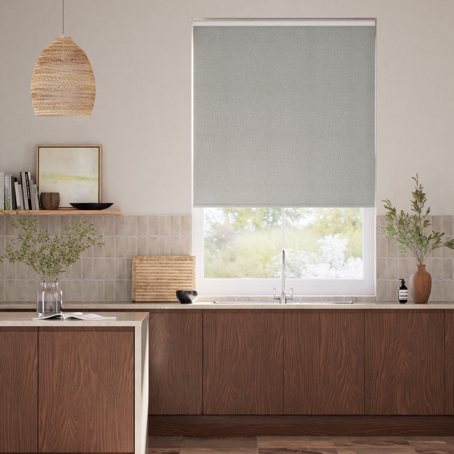 Colorized Choices Columbia Stone Roller Blind 5230
