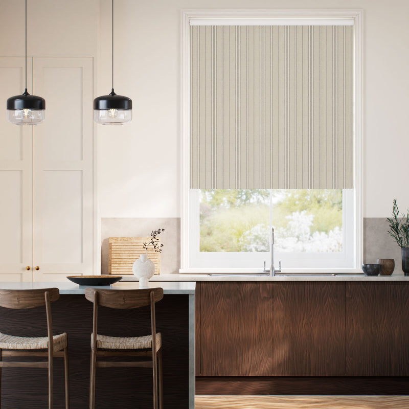 Colorized Choices Taylor Latte Stripe Roller Blind 5244