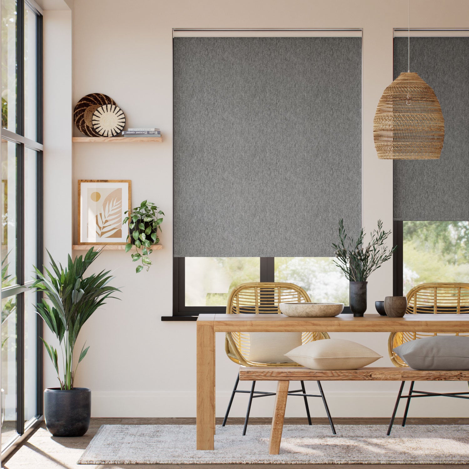 Colorized Choices Isabella Cinder Grey Roller Blind 5270