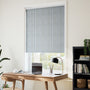 ColorizedZoom Twist2Go Choices Taylor Blue Grey Stripe Roller Blind 5274
