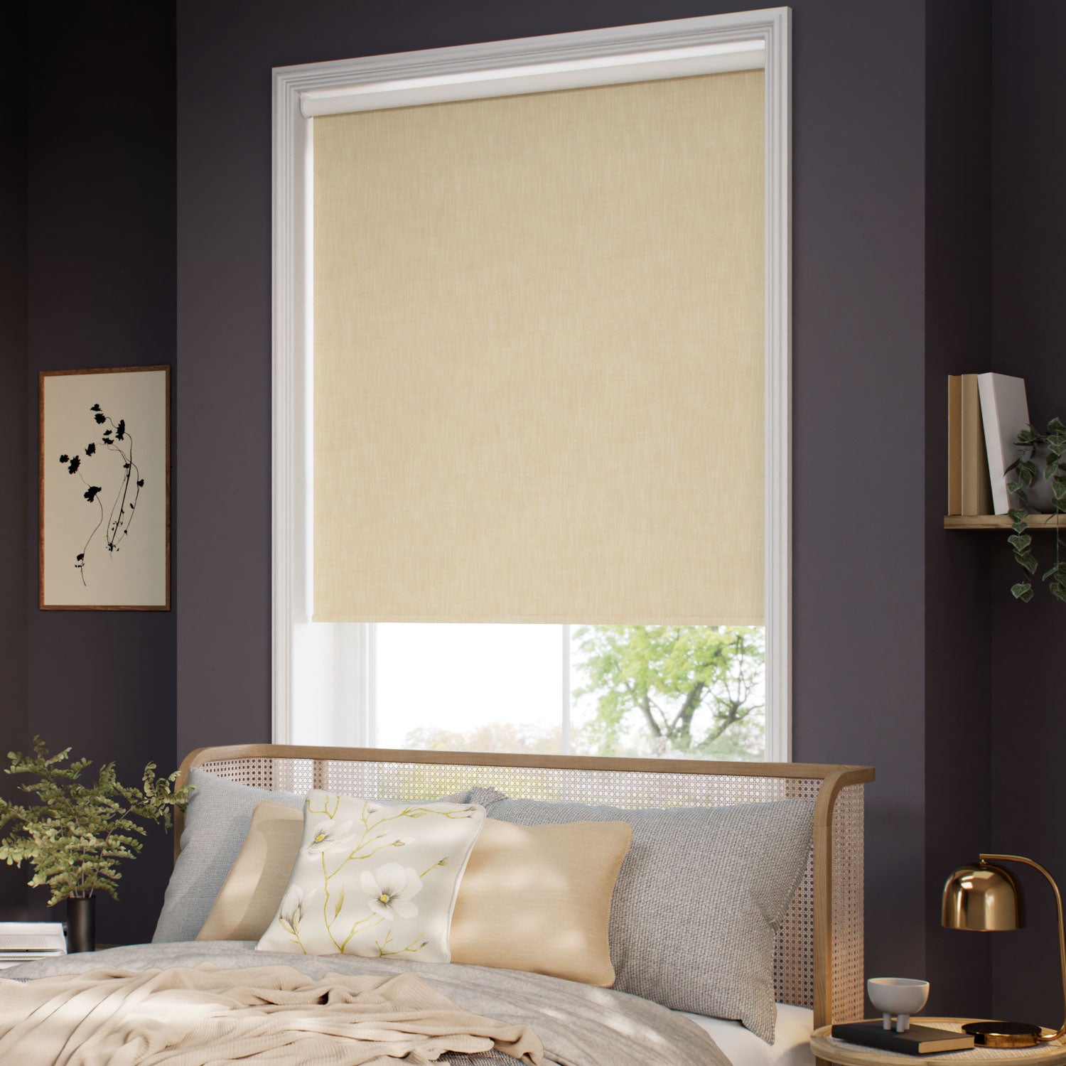 ColorizedZoom Twist2Go Choices Eco-Friendly Nyah Sand Roller Blind 5289