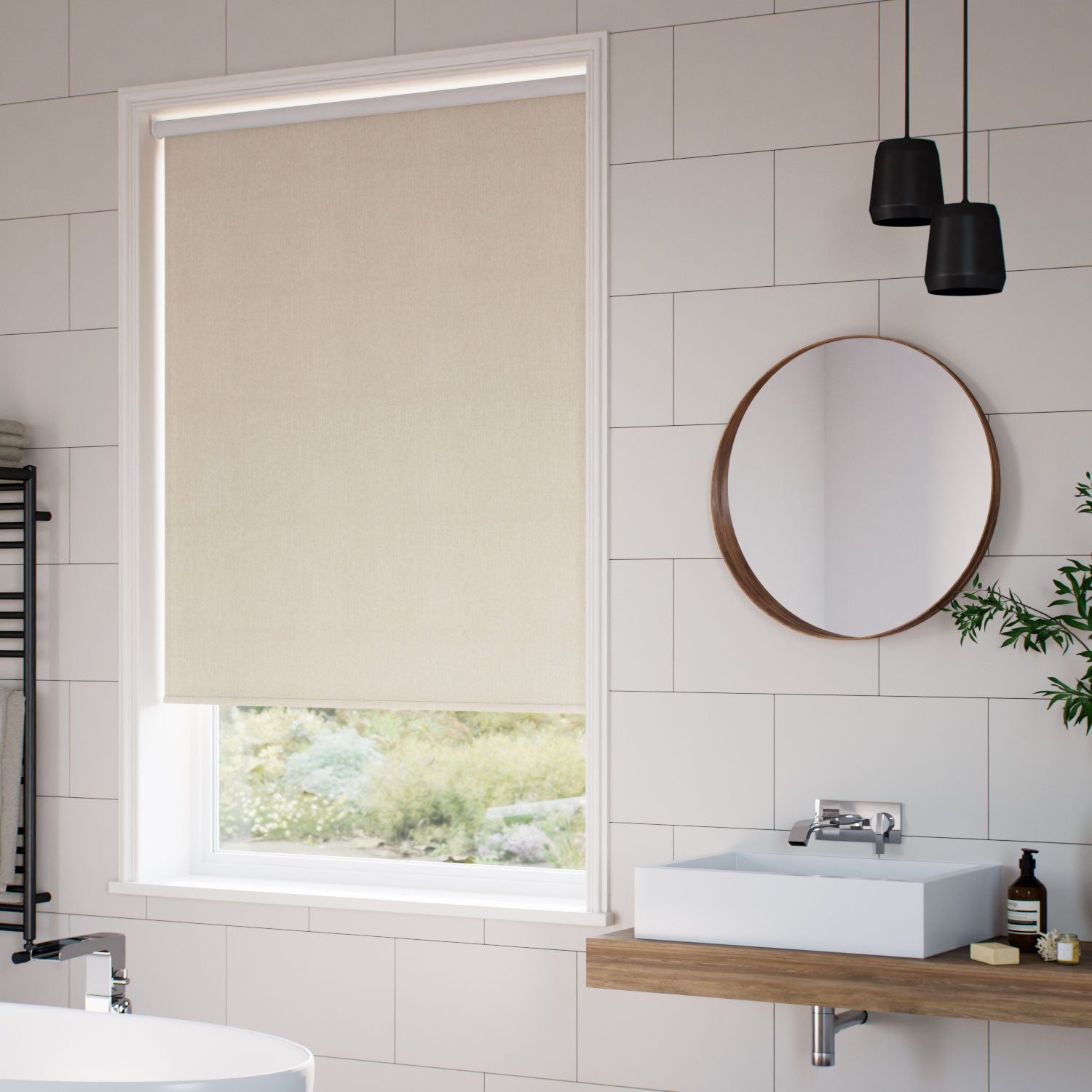 ColorizedZoom Twist2Go Choices Isabella Natural Roller Blind 5301
