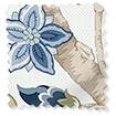ColorizedSwatch Newnham Courtney Cobalt Sage Roller Blind sample image 5319
