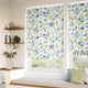 ColorizedZoom Newnham Courtney Cobalt Sage Roller Blind 5319