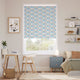 Colorized Quey Two Cornflower Roller Blind