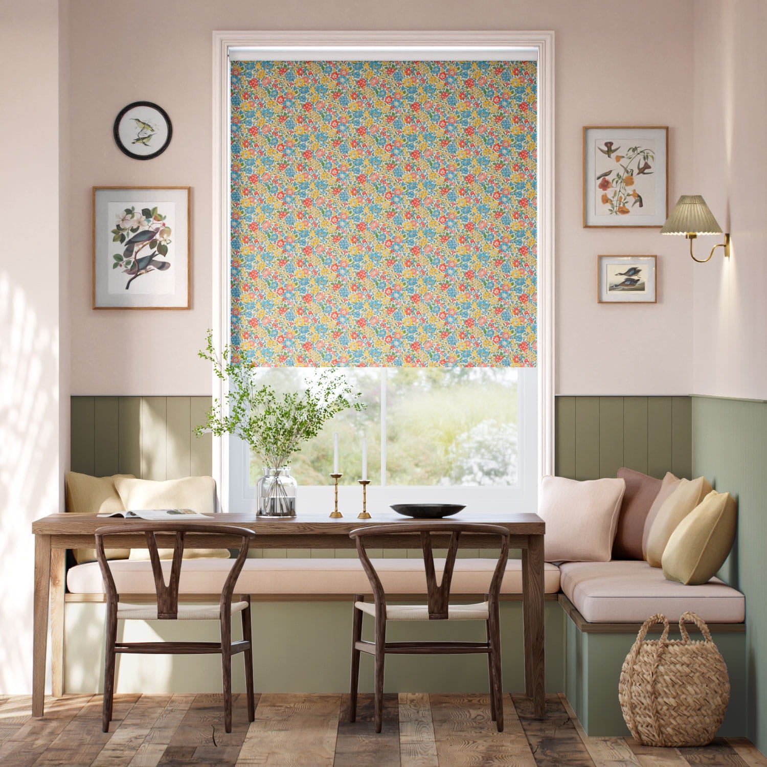 Colorized Twist2Go Glen Lyon Sky Roller Blind 5404