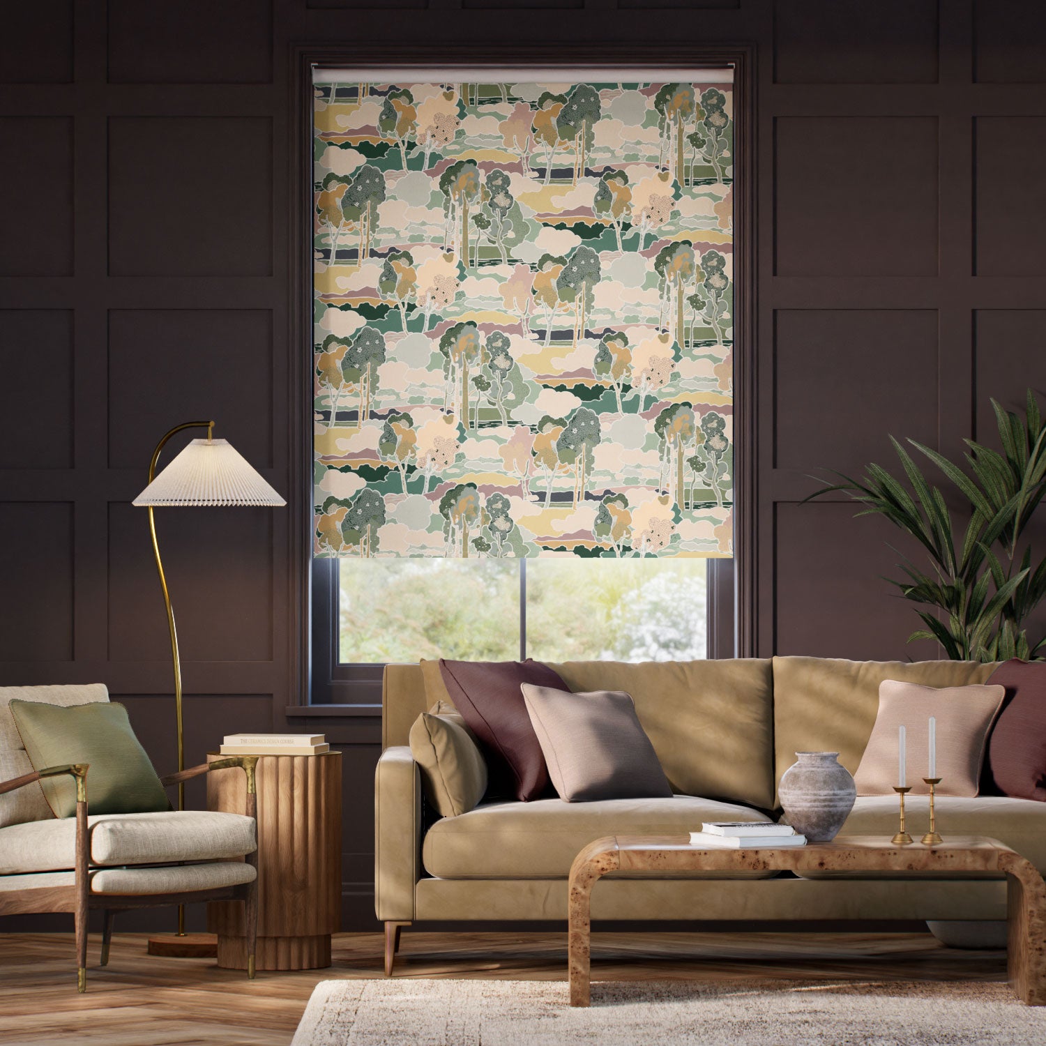 Colorized Twist2Go Prospect Road Savannah Roller Blind 5408