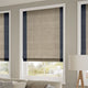 ColorizedZoom Manor Navy Roman Blind 6659