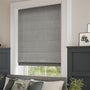 ColorizedZoom Paleo Linen Steel Roman Blind 6679