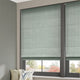 ColorizedZoom Paleo Linen Teal Wash  Roman Blind