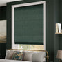 ColorizedZoom Paleo Linen Teal Twilight  Roman Blind 8975