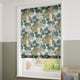 ColorizedZoom Blakely Linen Vintage Cyan Spring Roman Blind 6685