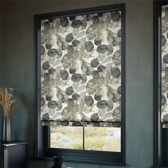 ColorizedZoom Blakely Linen Vintage Vapour Grey Roman Blind 6687