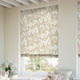 ColorizedZoom Madelyn Linen Chalk White Roman Blind