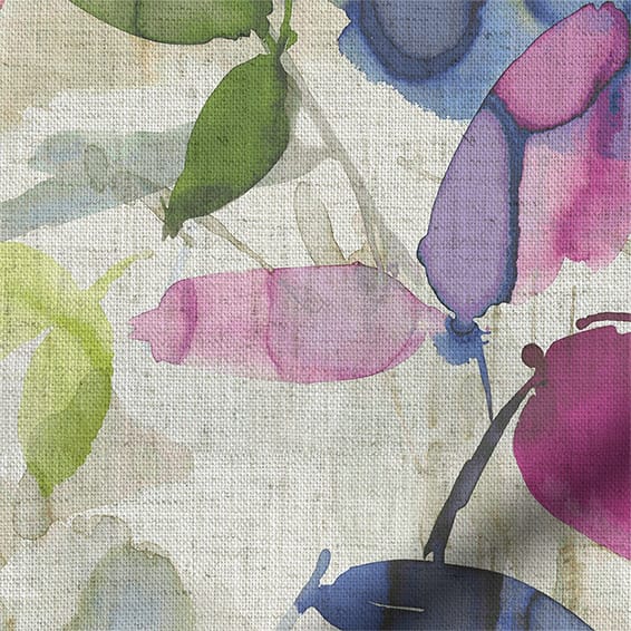 ColorizedPLA Hadley Linen Vintage Violet Roman Blind