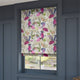 ColorizedZoom Hadley Linen Vintage Violet Roman Blind
