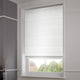 ColorizedZoom Eminence Faux Silk Snowdrop Roman Blind 6717