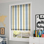 ColorizedZoom Truro Stripe Coastal Blue Roman Blind