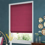 ColorizedZoom Bijou Linen Magenta  Roman Blind