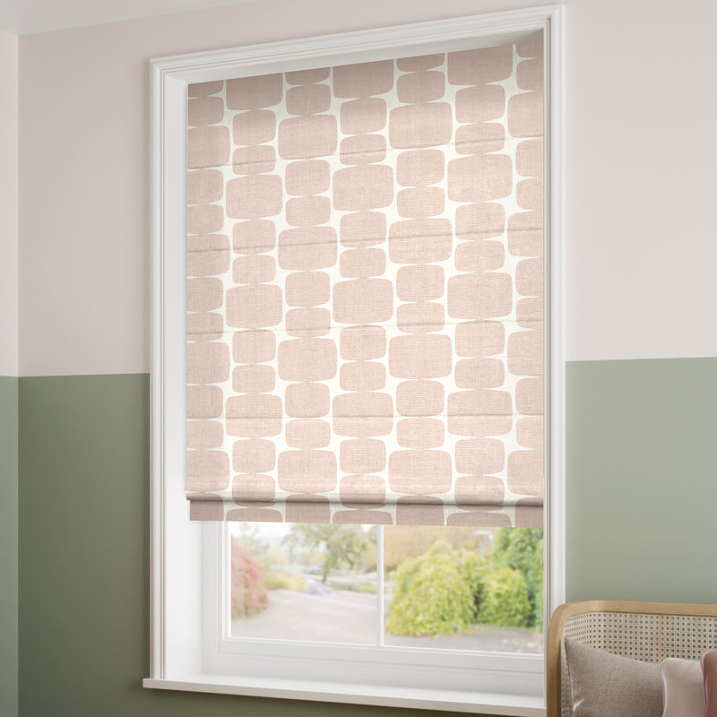 ColorizedZoom Lohko Blush  Roman Blind 6765