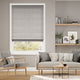 Colorized Harrow Grey Wash Roman Blind