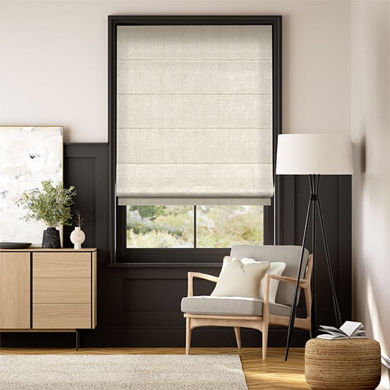 Colorized Harrow Parchment  Roman Blind 6786