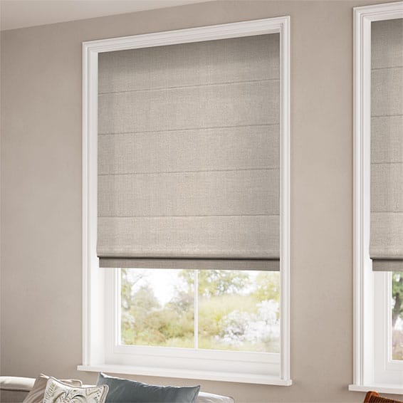 ColorizedZoom Harrow Warm Stone Roman Blind
