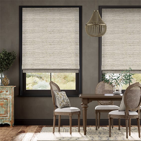 Colorized Glencoe Ivory Roman Blind 6808