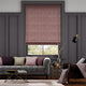Colorized Glencoe Blossom Pink Roman Blind 6805