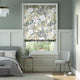 Colorized Orchid Lace Roman Blind