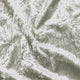 ColorizedPLA Crushed Velvet Warm Silver Roman Blind