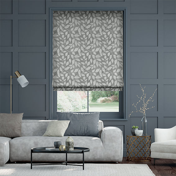 Colorized Toscana Pearl Grey Roman Blind 6832