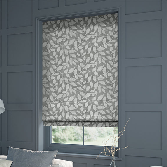 ColorizedZoom Toscana Pearl Grey Roman Blind 6832