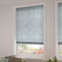 ColorizedZoom Eternity Linen Blue Mist Roman Blind 6834