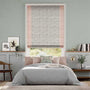 Colorized Amy Soft Blush Roman Blind 6865