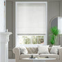 Colorized Emperor Faux Silk Snow Roman Blind