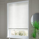 ColorizedZoom Emperor Faux Silk Snow Roman Blind