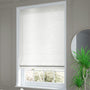 ColorizedZoom Emperor Faux Silk Snow Roman Blind